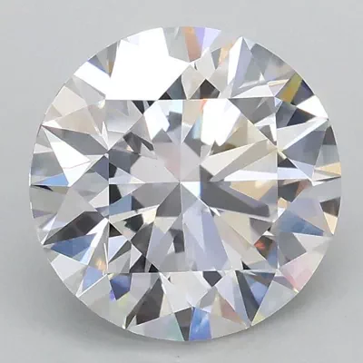 2.01ct E VS1 Rare Carat Ideal Cut Round Lab Grown Diamond
