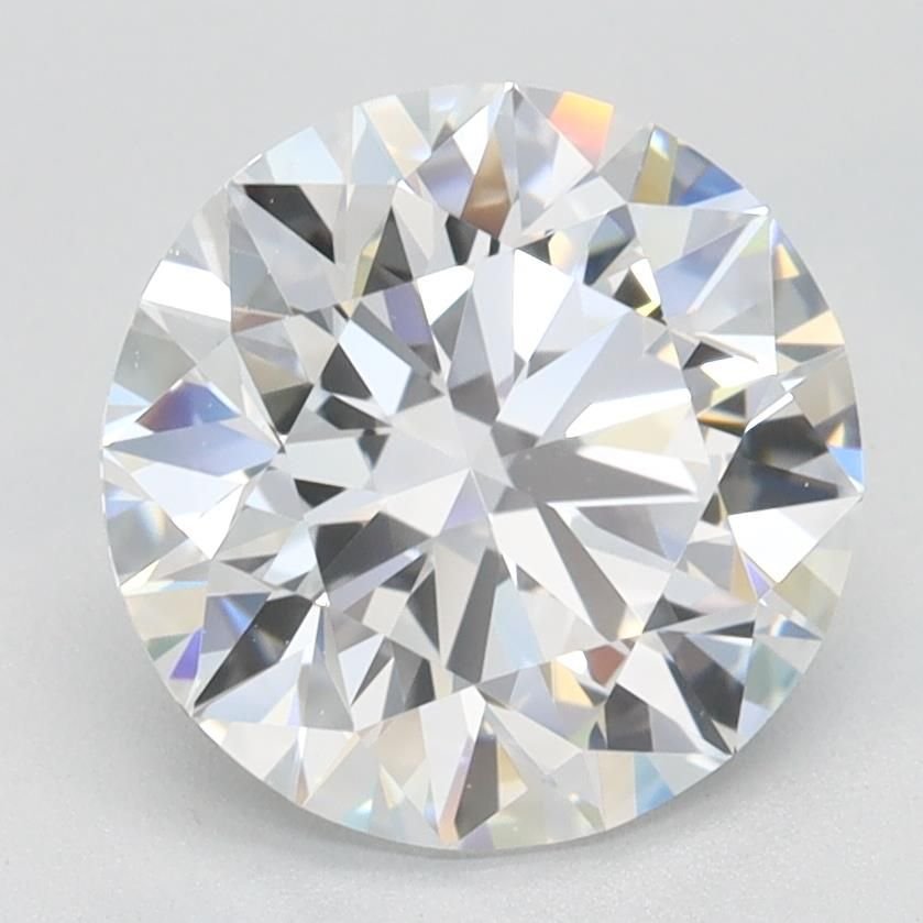 2.17ct D VVS1 Rare Carat Ideal Cut Round Lab Grown Diamond