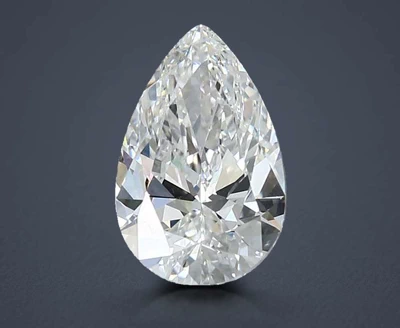 1.71ct E VVS2 Rare Carat Ideal Cut Pear Lab Grown Diamond