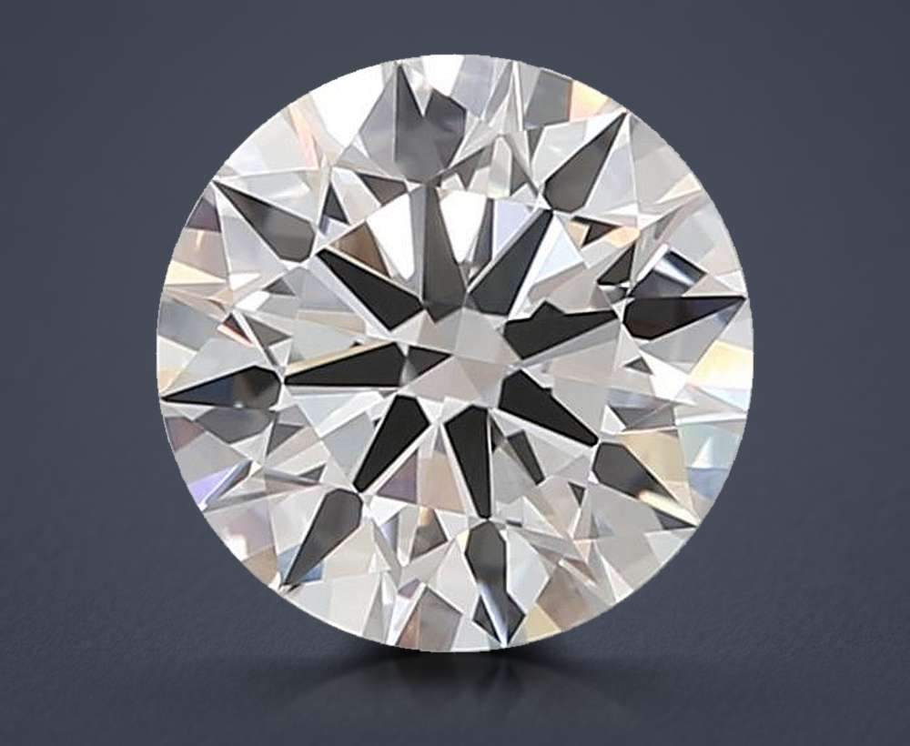 2.01ct F VVS2 Rare Carat Ideal Cut Round Lab Grown Diamond