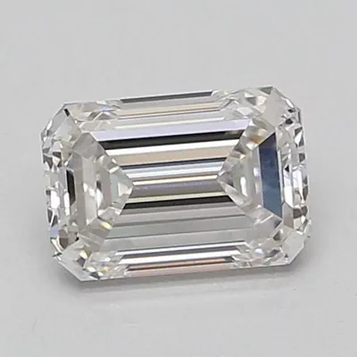 1.33ct E VS1 Rare Carat Ideal Cut Emerald Lab Grown Diamond