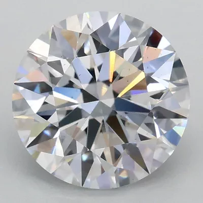 2.07ct D VS2 Rare Carat Ideal Cut Round Lab Grown Diamond