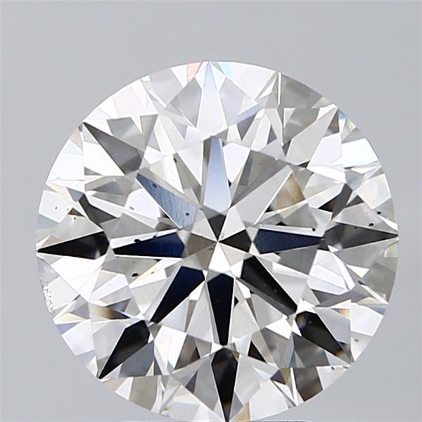 4.41ct H VS2 Excellent Cut Round Lab Grown Diamond