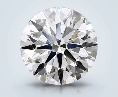 4.41ct H VS2 Excellent Cut Round Lab Grown Diamond
