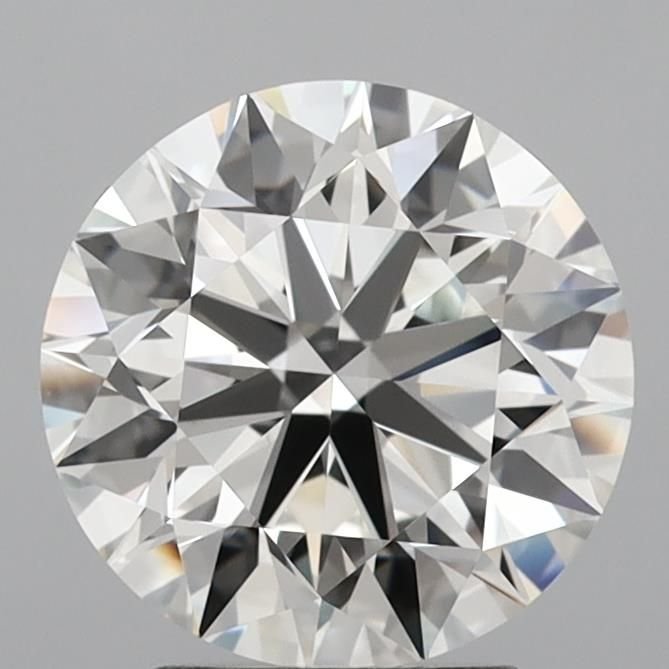 3.19ct H VVS2 Excellent Cut Round Lab Grown Diamond