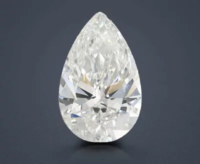 6.08ct E VS1 Rare Carat Ideal Cut Pear Lab Grown Diamond