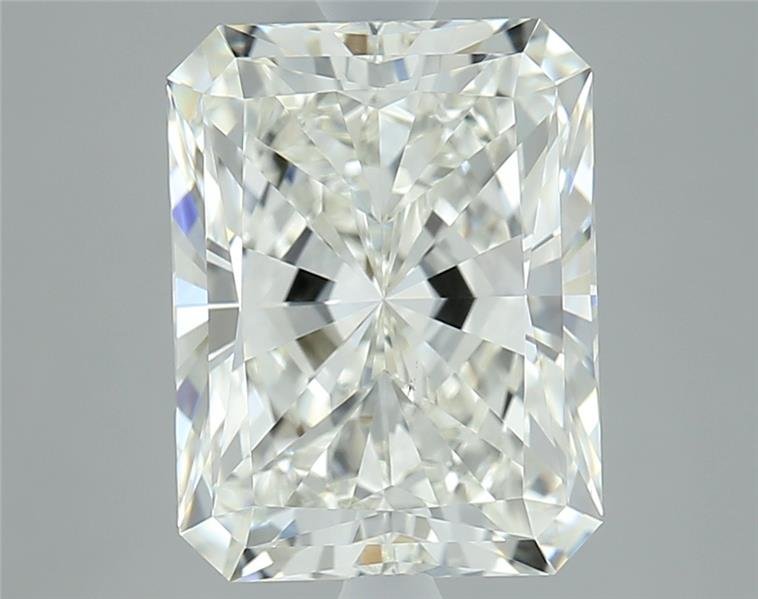 3.02ct J VS1 Rare Carat Ideal Cut Radiant Diamond