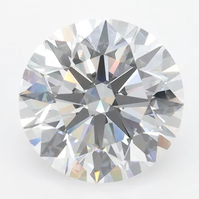 4.05ct D VVS1 Rare Carat Ideal Cut Round Lab Grown Diamond