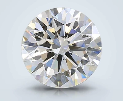 4.10ct G VS2 Rare Carat Ideal Cut Round Lab Grown Diamond