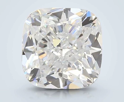 2.04ct D VVS2 Rare Carat Ideal Cut Cushion Lab Grown Diamond