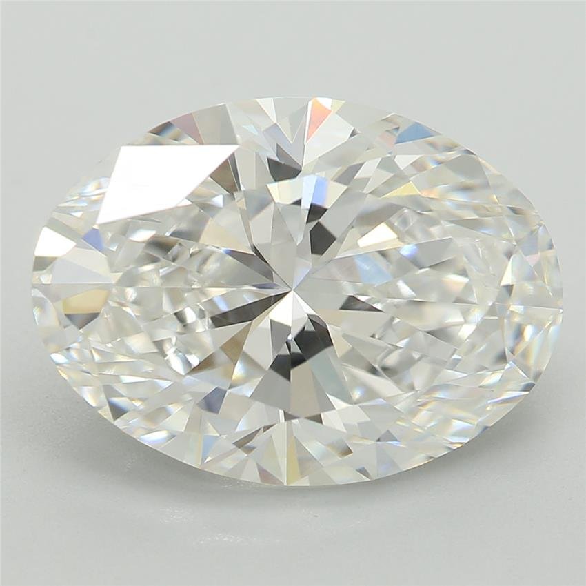 3.52ct E VVS2 Rare Carat Ideal Cut Oval Lab Grown Diamond
