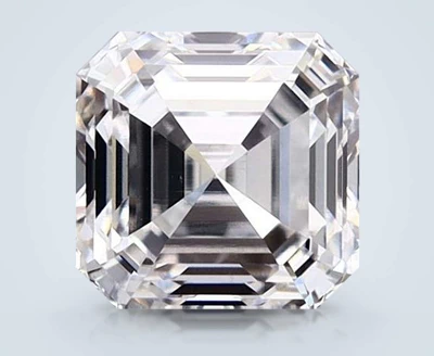 1.58ct E VS1 Rare Carat Ideal Cut Asscher Lab Grown Diamond