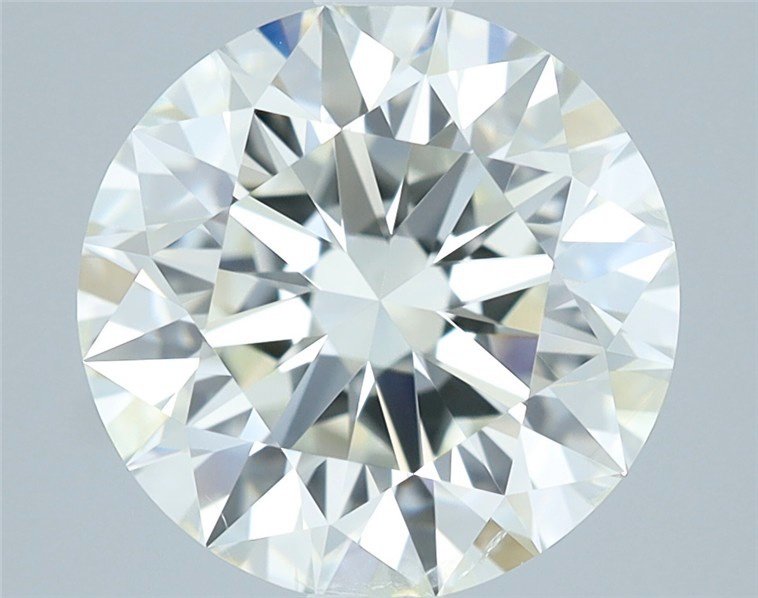 3.00ct I SI1 Rare Carat Ideal Cut Round Diamond