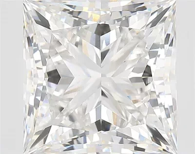 6.06ct G VS1 Rare Carat Ideal Cut Princess Lab Grown Diamond