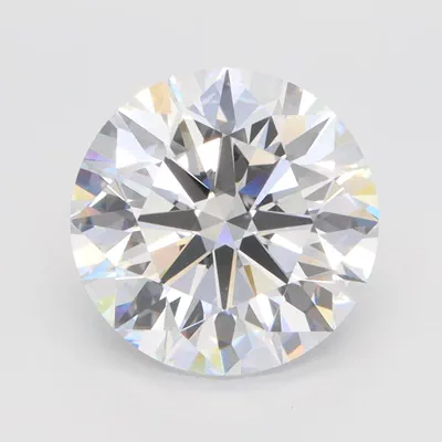 4.01ct D VVS2 Rare Carat Ideal Cut Round Lab Grown Diamond