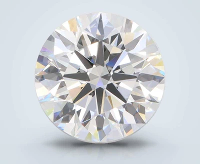 4.01ct D VVS2 Rare Carat Ideal Cut Round Lab Grown Diamond