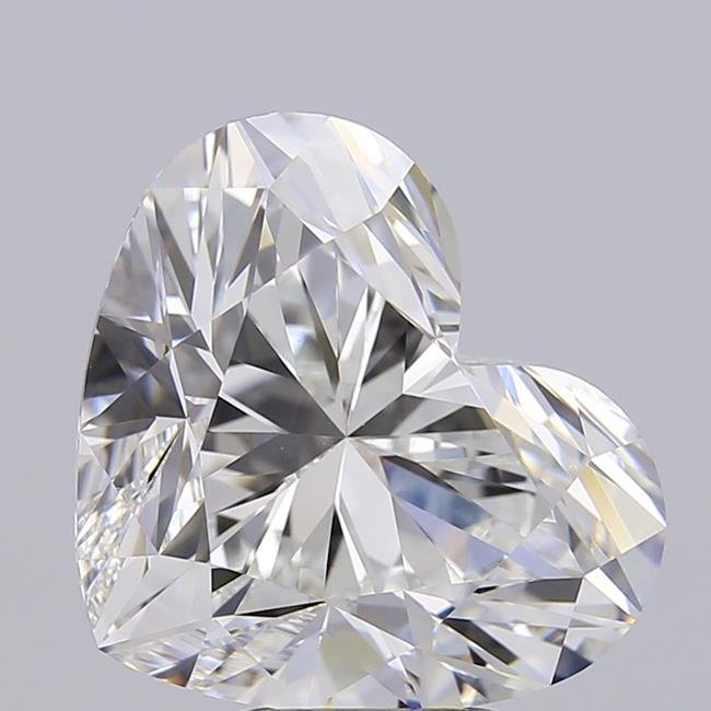 7.44ct E VVS2 Rare Carat Ideal Cut Heart Lab Grown Diamond