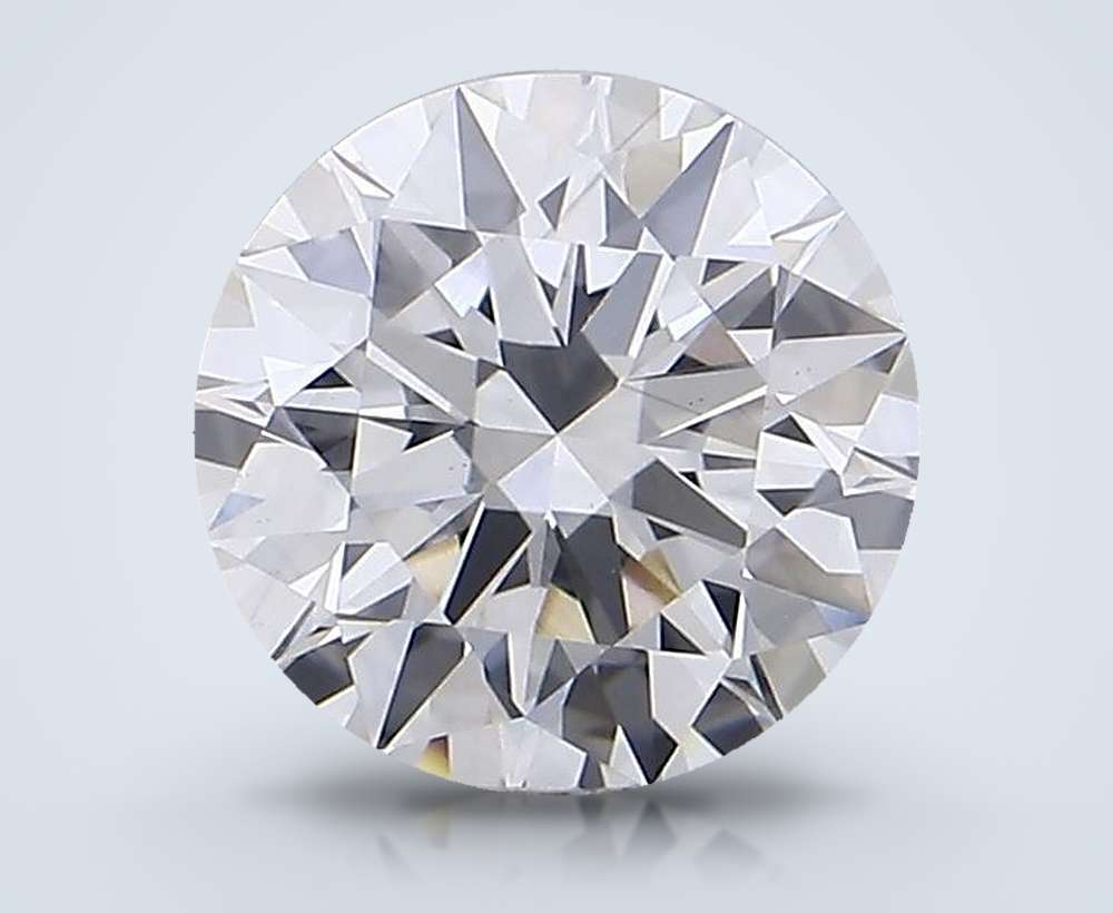 1.27ct F VS1 Rare Carat Ideal Cut Round Lab Grown Diamond