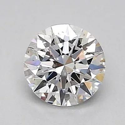 0.46ct E SI1 Rare Carat Ideal Cut Round Diamond
