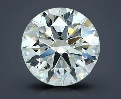 5.58ct I SI1 Rare Carat Ideal Cut Round Diamond