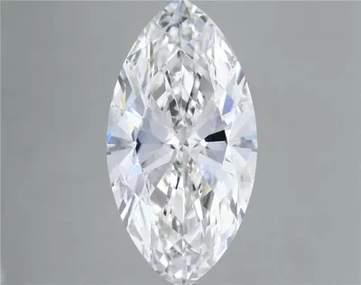 6.17ct F VS1 Rare Carat Ideal Cut Marquise Lab Grown Diamond