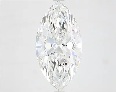 4.51ct F SI1 Rare Carat Ideal Cut Marquise Lab Grown Diamond