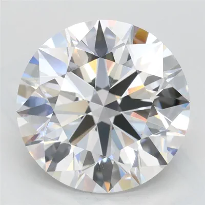 4.11ct D IF Rare Carat Ideal Cut Round Lab Grown Diamond