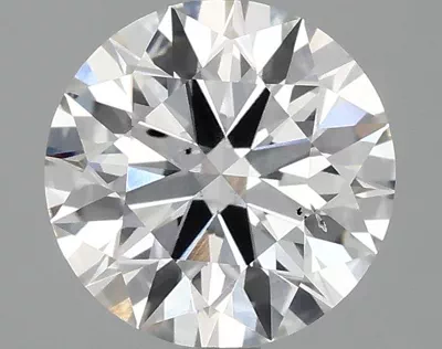 2.05ct F SI1 Rare Carat Ideal Cut Round Lab Grown Diamond