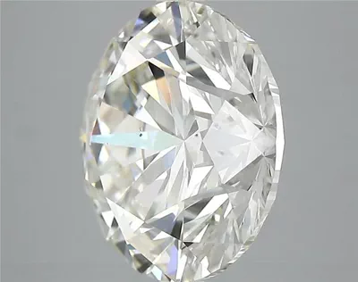 7.03ct K VS2 Rare Carat Ideal Cut Round Diamond