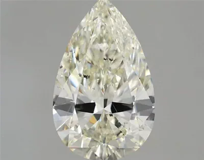 2.04ct J SI1 Rare Carat Ideal Cut Pear Diamond