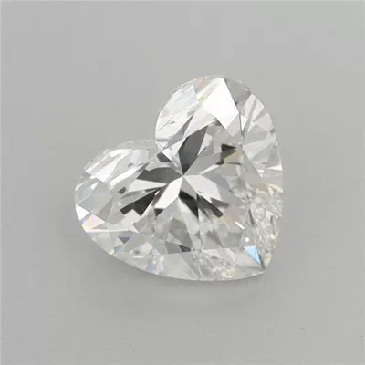 1.28ct F VVS2 Rare Carat Ideal Cut Heart Lab Grown Diamond