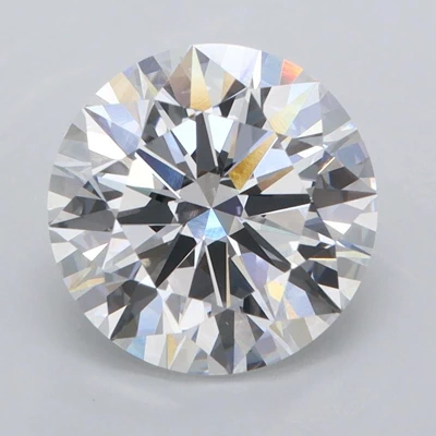 3.52ct E VVS1 Rare Carat Ideal Cut Round Lab Grown Diamond