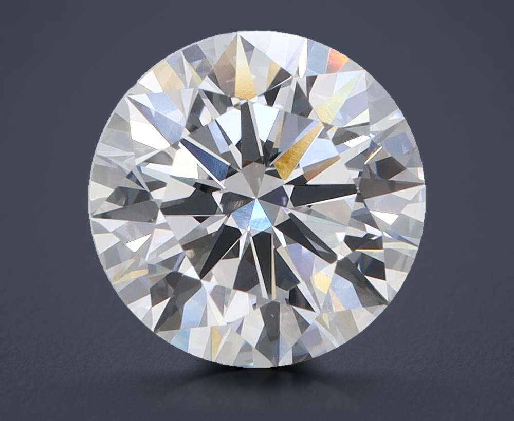 3.52ct E VVS1 Rare Carat Ideal Cut Round Lab Grown Diamond