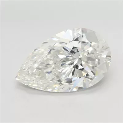 5.02ct G VVS2 Rare Carat Ideal Cut Pear Lab Grown Diamond