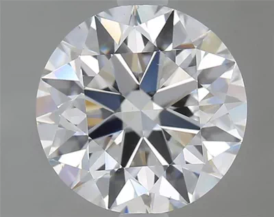 2.70ct D VS2 Rare Carat Ideal Cut Round Diamond