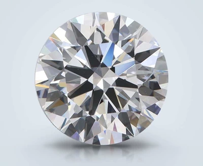 3.92ct D FL Rare Carat Ideal Cut Round Lab Grown Diamond