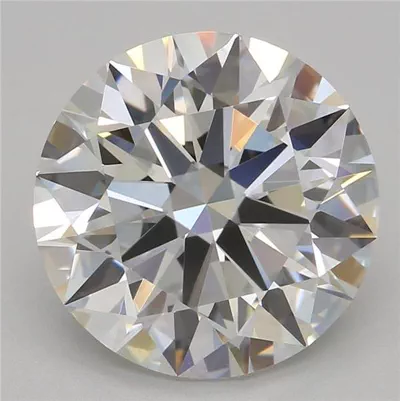 3.08ct F VVS2 Rare Carat Ideal Cut Round Lab Grown Diamond