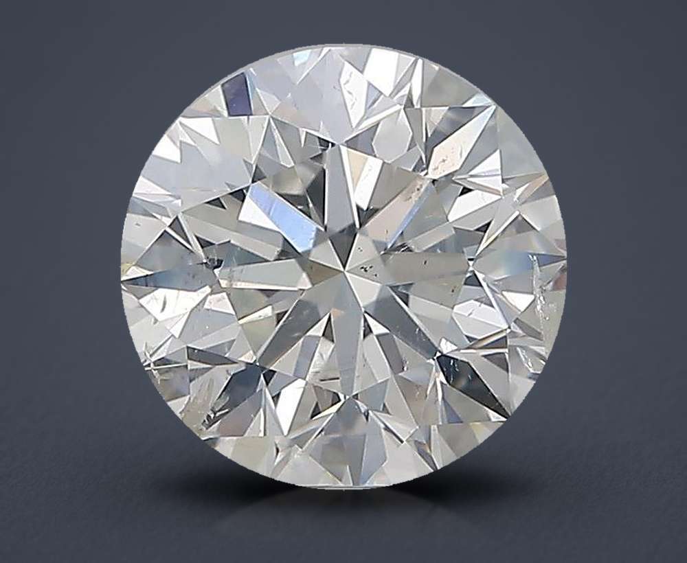2.51ct H SI2 Excellent Cut Round Diamond