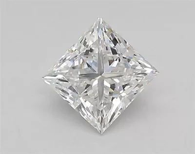 0.80ct E VVS1 Rare Carat Ideal Cut Princess Lab Grown Diamond