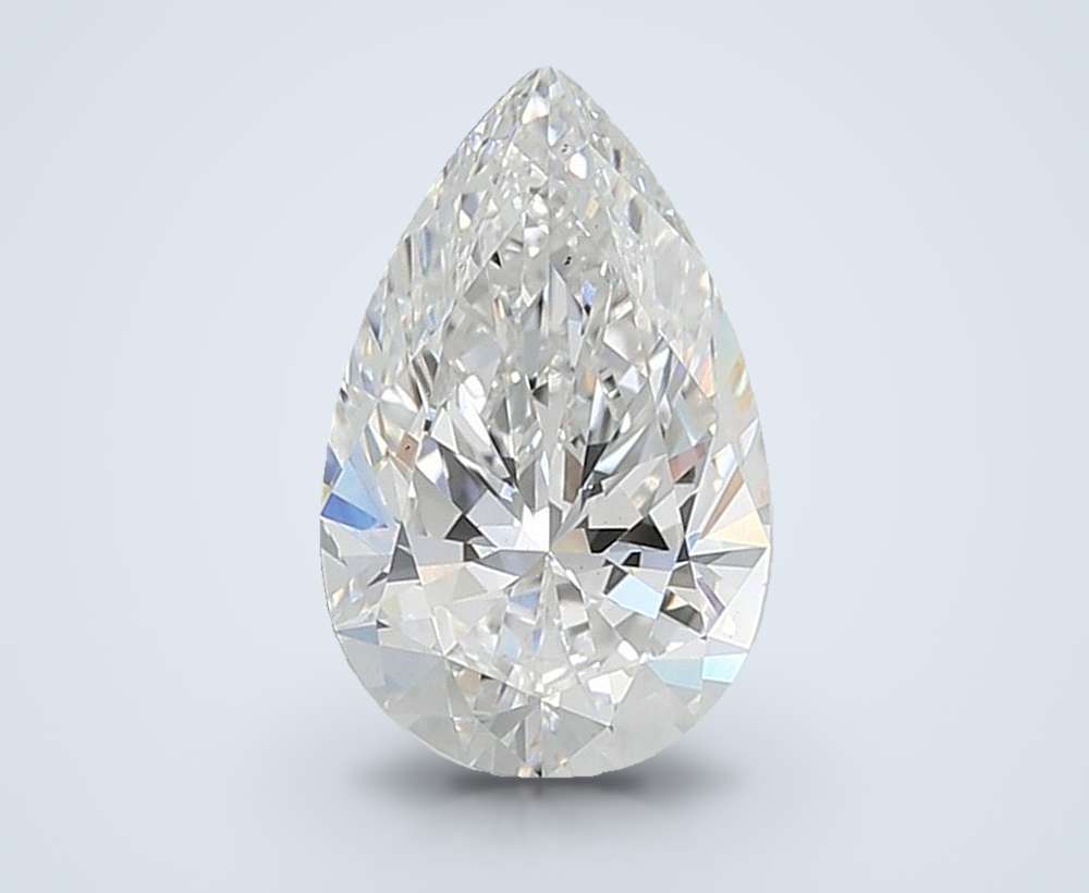 1.53ct E VS1 Rare Carat Ideal Cut Pear Lab Grown Diamond