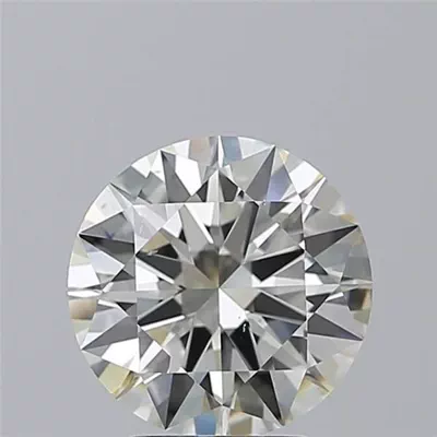 3.01ct K VS2 Excellent Cut Round Diamond