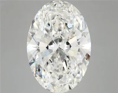 10.74ct F VVS2 Rare Carat Ideal Cut Oval Lab Grown Diamond