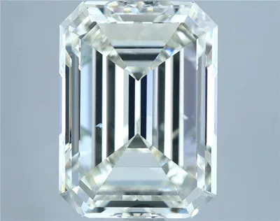 4.04ct I SI1 Very Good Cut Emerald Diamond