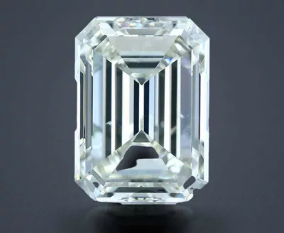 4.04ct I SI1 Very Good Cut Emerald Diamond