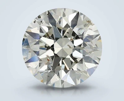 2.05ct K SI2 Rare Carat Ideal Cut Round Diamond