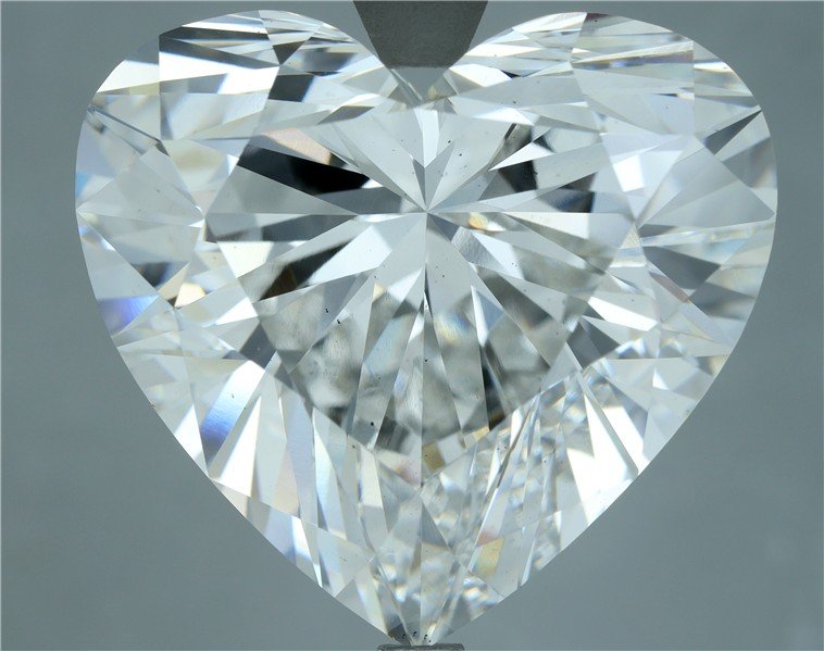 20.06ct F VS1 Rare Carat Ideal Cut Heart Lab Grown Diamond
