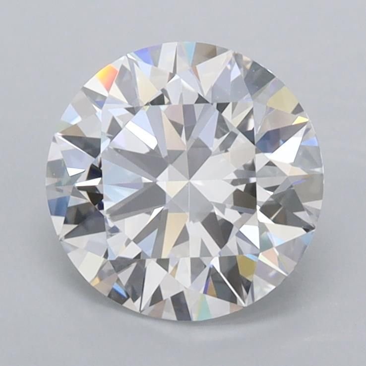 1.60ct D FL Rare Carat Ideal Cut Round Lab Grown Diamond