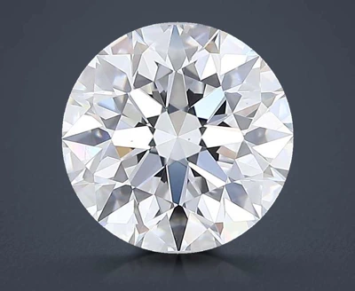2.17ct D VS2 Rare Carat Ideal Cut Round Diamond