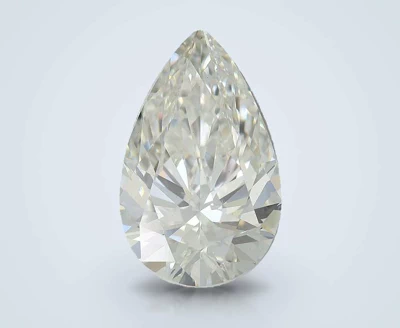 5.22ct G VS2 Rare Carat Ideal Cut Pear Lab Grown Diamond
