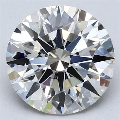 3.00ct F VS2 Rare Carat Ideal Cut Round Lab Grown Diamond